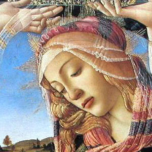 Сандро Боттичелли (Sandro Botticelli) - Мадонна Магнификат (1481)