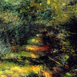 Пьер Огюст Ренуар (Pierre-Auguste Renoir) Тропинка в лесу