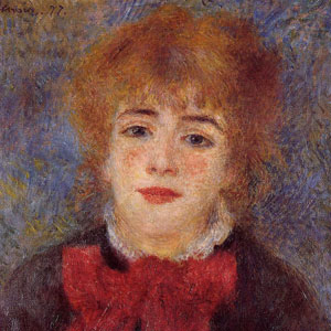 Пьер Огюст Ренуар (Pierre-Auguste Renoir) Жанна Самари