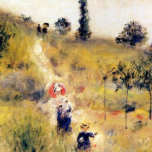 Пьер Огюст Ренуар (Pierre-Auguste Renoir) Дорожка сквозь высокую траву