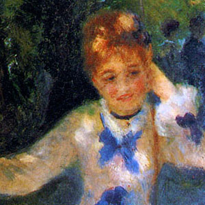 Пьер Огюст Ренуар (Pierre-Auguste Renoir) Качели в Баланкур