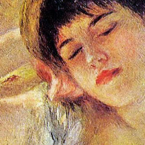 Пьер Огюст Ренуар (Pierre-Auguste Renoir) Спящая