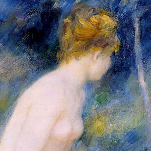 Пьер Огюст Ренуар (Pierre-Auguste Renoir) Купальщица стоя