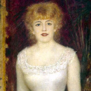 Пьер Огюст Ренуар (Pierre-Auguste Renoir) Портрет Жанны Самари