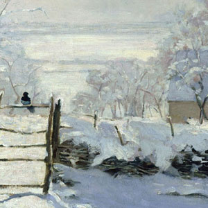 Оскар Клод Моне (Oscar-Claude Monet) - Сорока. 1868 г.