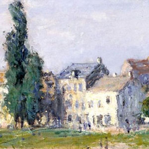 Оскар Клод Моне (Oscar-Claude Monet) - Сена в Лавакуре.