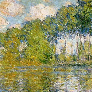 Оскар Клод Моне (Oscar-Claude Monet) - Тополя на Эпте. 1889 г.