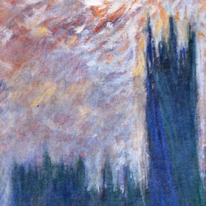 Оскар Клод Моне (Oscar-Claude Monet) - Здание парламента, размышления о Темзе. 1905 г.