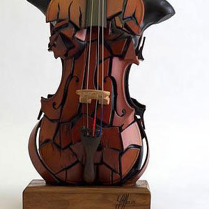 Филипп Гильерм (Philippe Guillerm) - скульптура из дерева