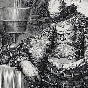 Поль Гюстав Доре (Paul Gustave Dore) - иллюстрация к сказке Кот в сапогах