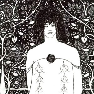 Обри Бердслей (Aubrey Vincent Beardsley) - Венера между богами