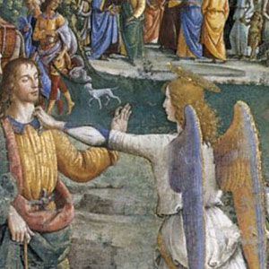 Пьетро Перуджино (Pietro Perugino) Путешествие Моисея в Египет