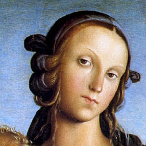 Пьетро Перуджино (Pietro Perugino) Мадонна с младенцем, св. Катериной и св. Розой