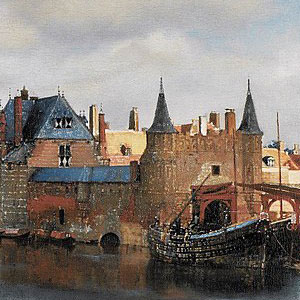 Ян Вермеер Дельфтский (Jan Vermeer van Delft) - Вид Делфта